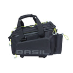 Basil Miles Basil, Miles, Trunk Bag, 36L, Black/Lime Trunk Bags