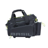 Basil Miles Basil, Miles, Trunk Bag, 36L, Black/Lime Trunk Bags