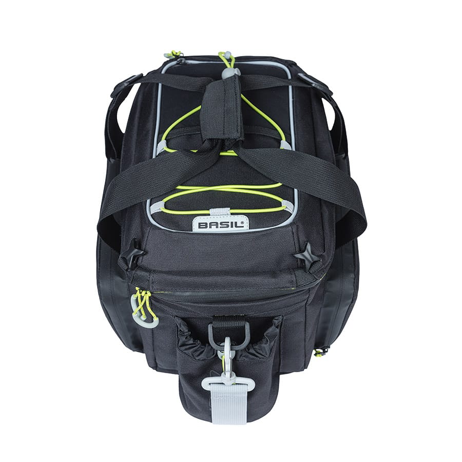 Basil Miles Basil, Miles, Trunk Bag, 36L, Black/Lime Trunk Bags