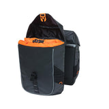 Basil Miles MIK Basil, Miles MIK, Pannier, 34L, Black/Orange Panniers