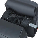 Basil Miles MIK Basil, Miles MIK, Pannier, 34L, Black/Orange Panniers