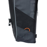 Basil Miles MIK Basil, Miles MIK, Pannier, 34L, Black/Orange Panniers