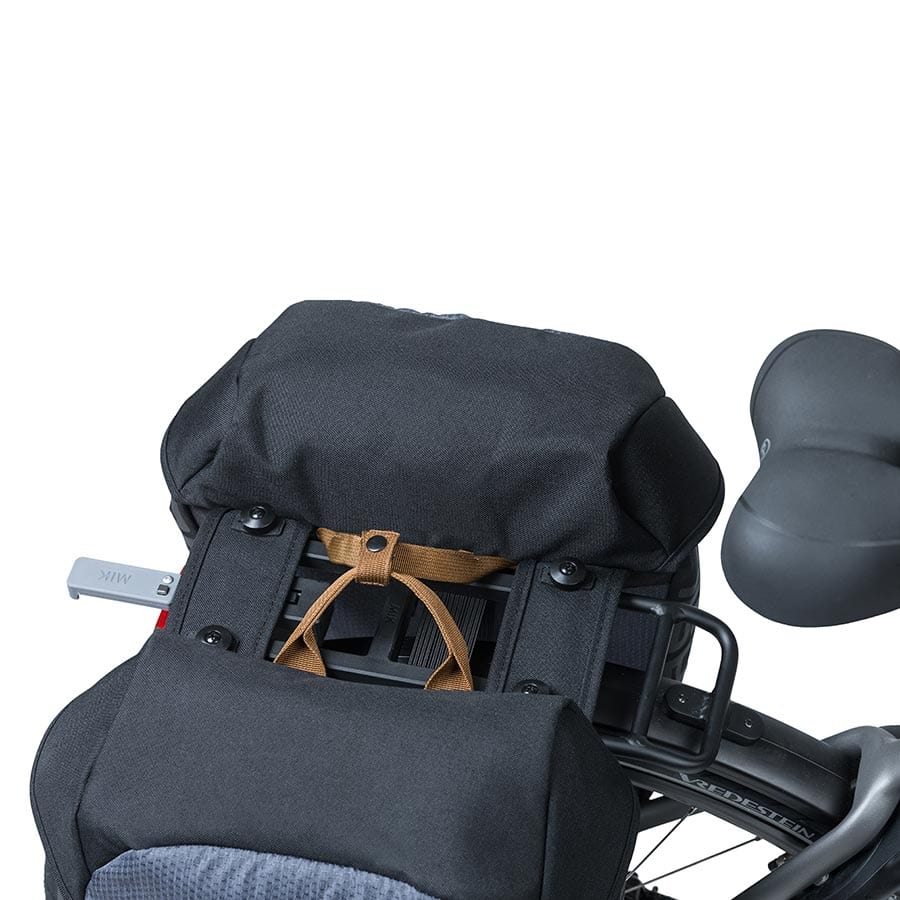 Basil Miles MIK Basil, Miles MIK, Pannier, 34L, Black Panniers