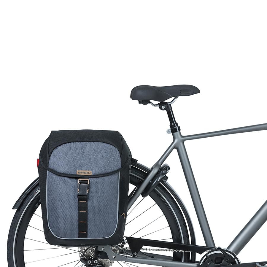 Basil Miles MIK Basil, Miles MIK, Pannier, 34L, Black Panniers