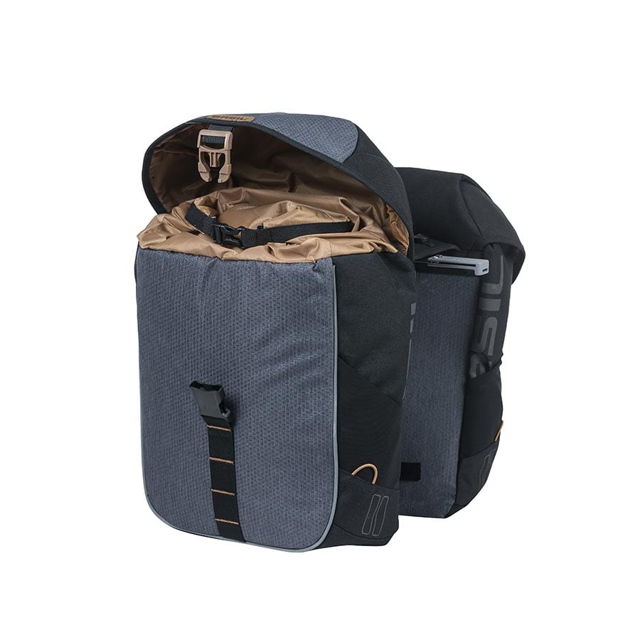 Basil Miles MIK Basil, Miles MIK, Pannier, 34L, Black Panniers