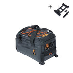 Basil Miles MIK Basil, Miles MIK, Trunk Bag, 7L, Black/Orange Trunk Bags