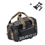 Basil Miles MIK Trunk Bag 7L Black/Slate Accessories - Bags - Bike Bags