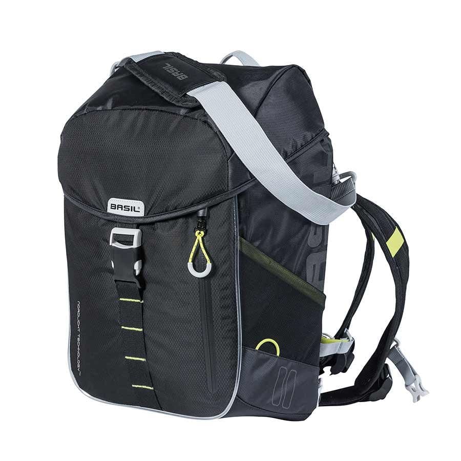 Basil Miles Nordlicht Basil, Miles, Backpack, Nordlicht Technology, 17L, Black/Lime Backpacks