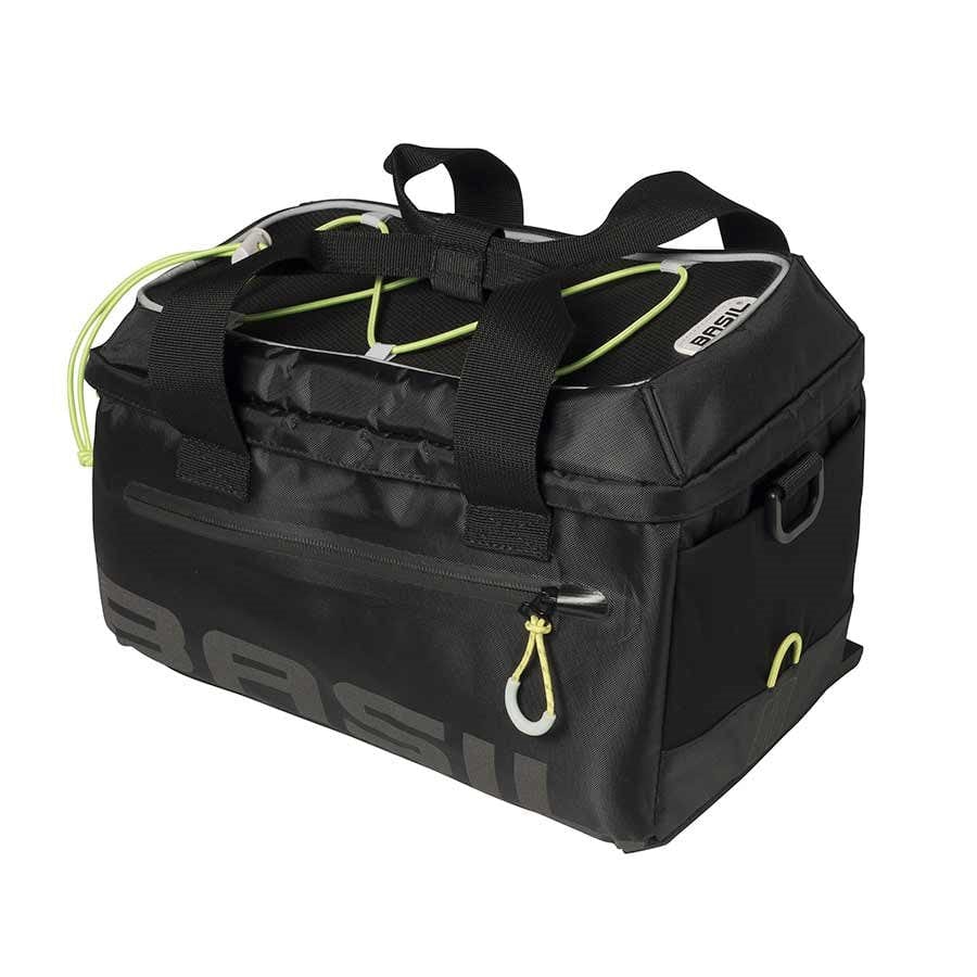 Basil Miles , Trunk Bag, 7L, Black/Lime Trunk Bags