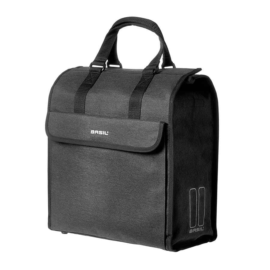 Basil Mira Basil, Mira, Shopper bag, Black Melee Panniers