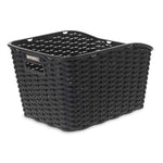 Basil Weave WP (Rear) Basil, Weave WP, Rear basket, Black Baskets