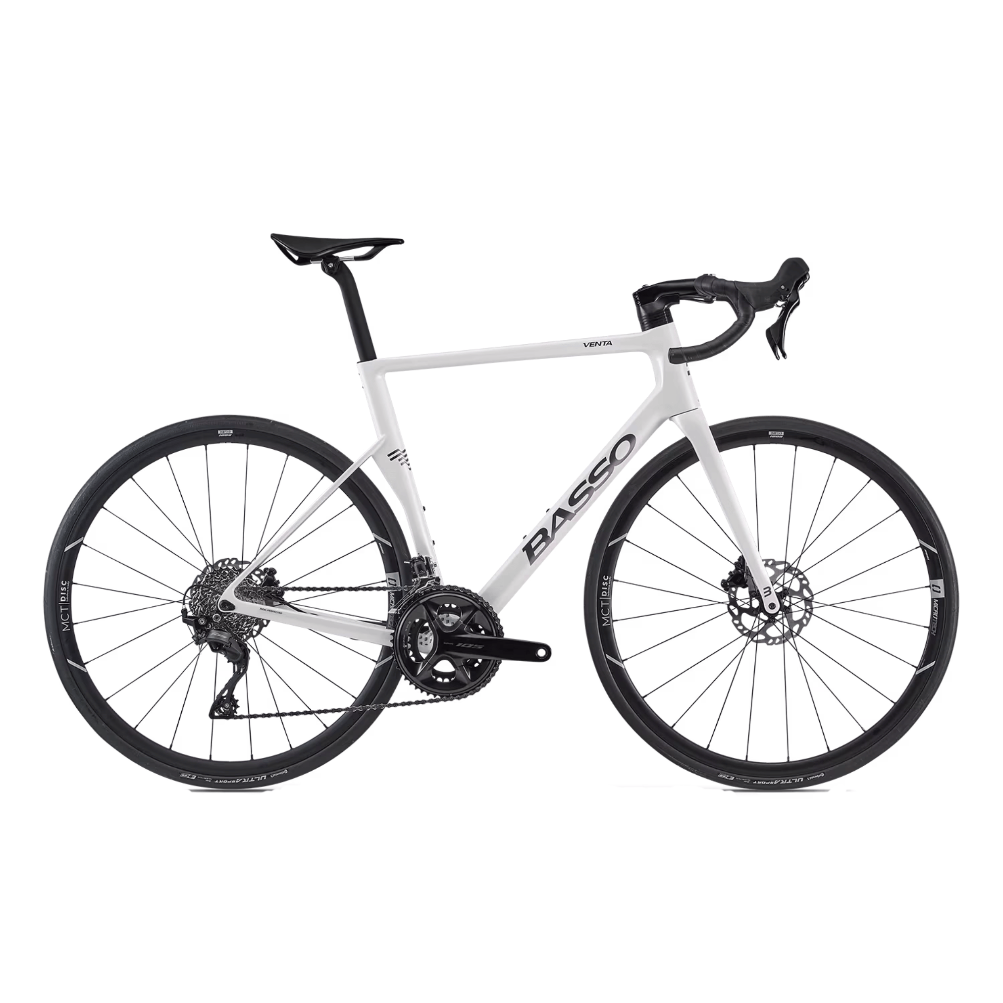 Basso Venta R 105 Di2 Pearl White / 42 Bikes - Road
