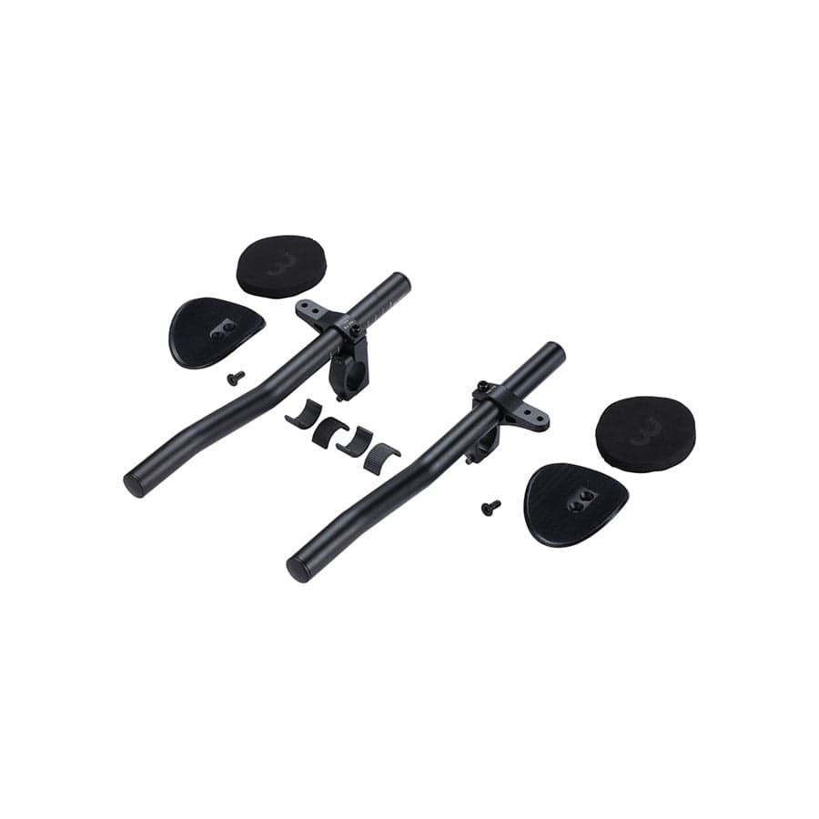 BBB Cycling BHB-58 AeroLight BBB Cycling, BHB-58 AeroLight, : Aluminum, : Black, Set Aero / TT / Triathlon Handlebars