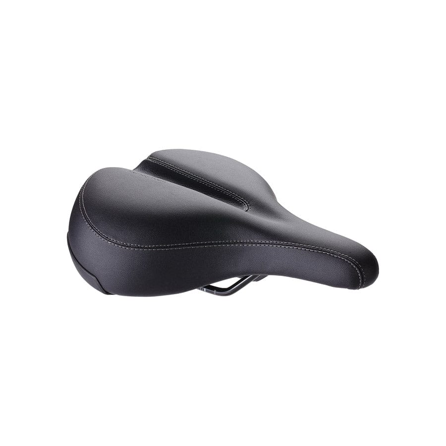BBB Cycling BSD-124 SoftShape Relaxed BBB Cycling, BSD-124 SoftShape Relaxed, Saddle, 265 x 205mm, Unisex, 795g, Black Recreational and Commuter Saddles