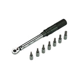 BBB Cycling BTL-173 TorqueSet Deluxe BBB Cycling, BTL-173 TorqueSet Deluxe, Torque Wrench, Ratcheting: Yes, : 1/4'', : Metric/Imperial, : 3,4,5,6,8mm Hex, T25, T30, Set General / Shop Tools