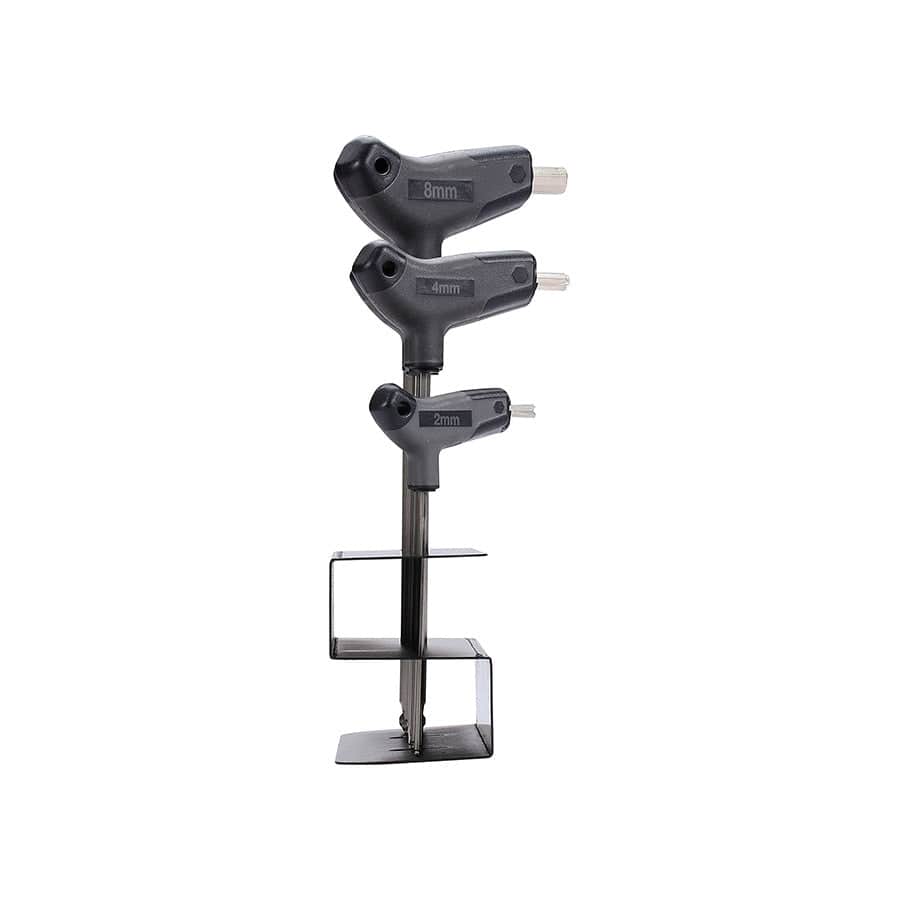BBB Cycling BTL-45S Hex-T Set BBB Cycling, BTL-45S Hex-T Set, T-Handle Hex Wrench Set, Metric, 2, 2.5, 3, 4, 5, 6, 8,10mm, T25 General / Shop Tools