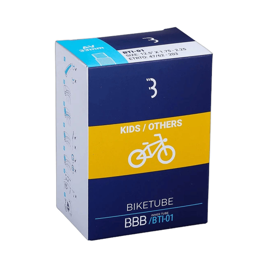 BBB Cycling Tube 20" 1.75-2.35 Schrader Valve Parts - Tubes