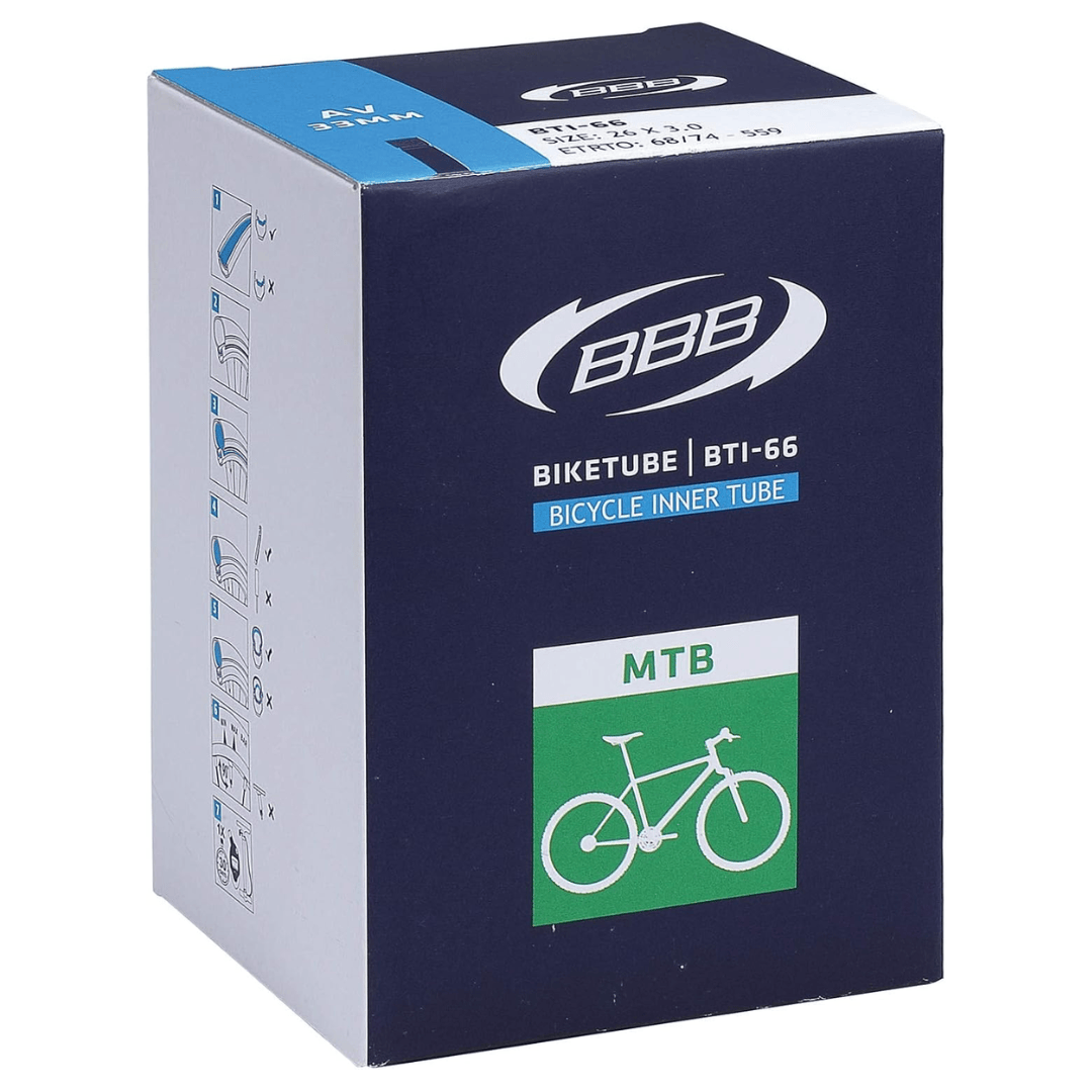 BBB Inner Tube FV33 / 26x1.9-2.125 Parts - Tubes