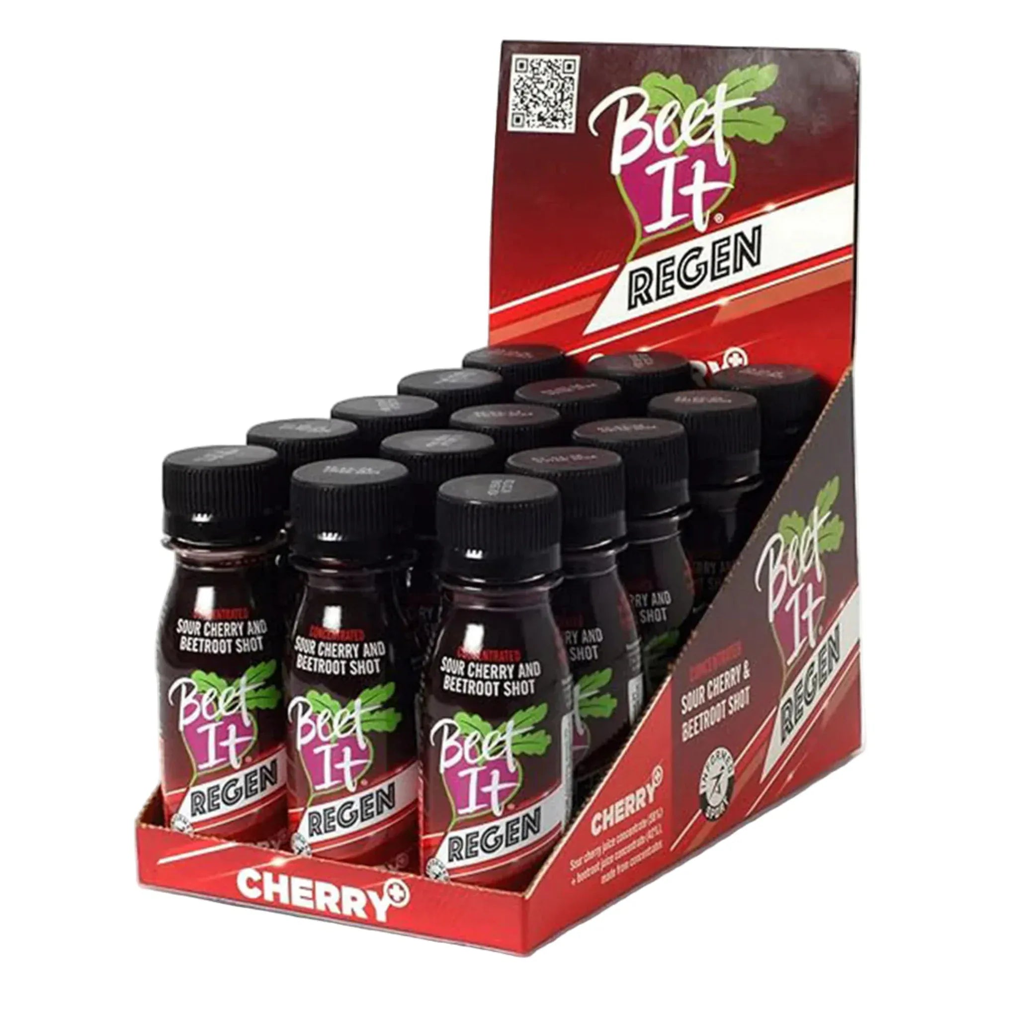 Beet It Sport Regen Cherry+ Shot Box of 15 Other - Nutrition - Gels & Shots