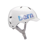 Bern Bandito Bern, Bandito, Helmet, ML, 54.5 - 57cm, Satin White Galaxy Youth Helmets