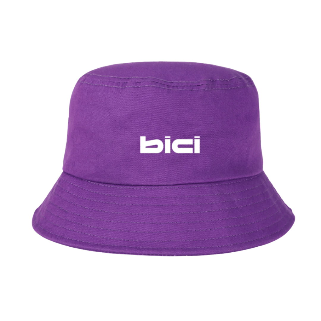 Bici Purple Bucket Hat Apparel - Clothing - Casual Hats