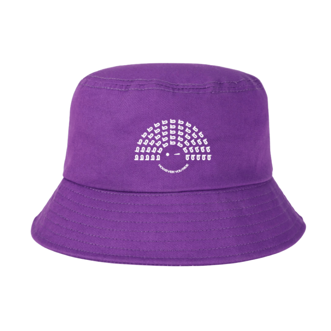 Bici Purple Bucket Hat Apparel - Clothing - Casual Hats