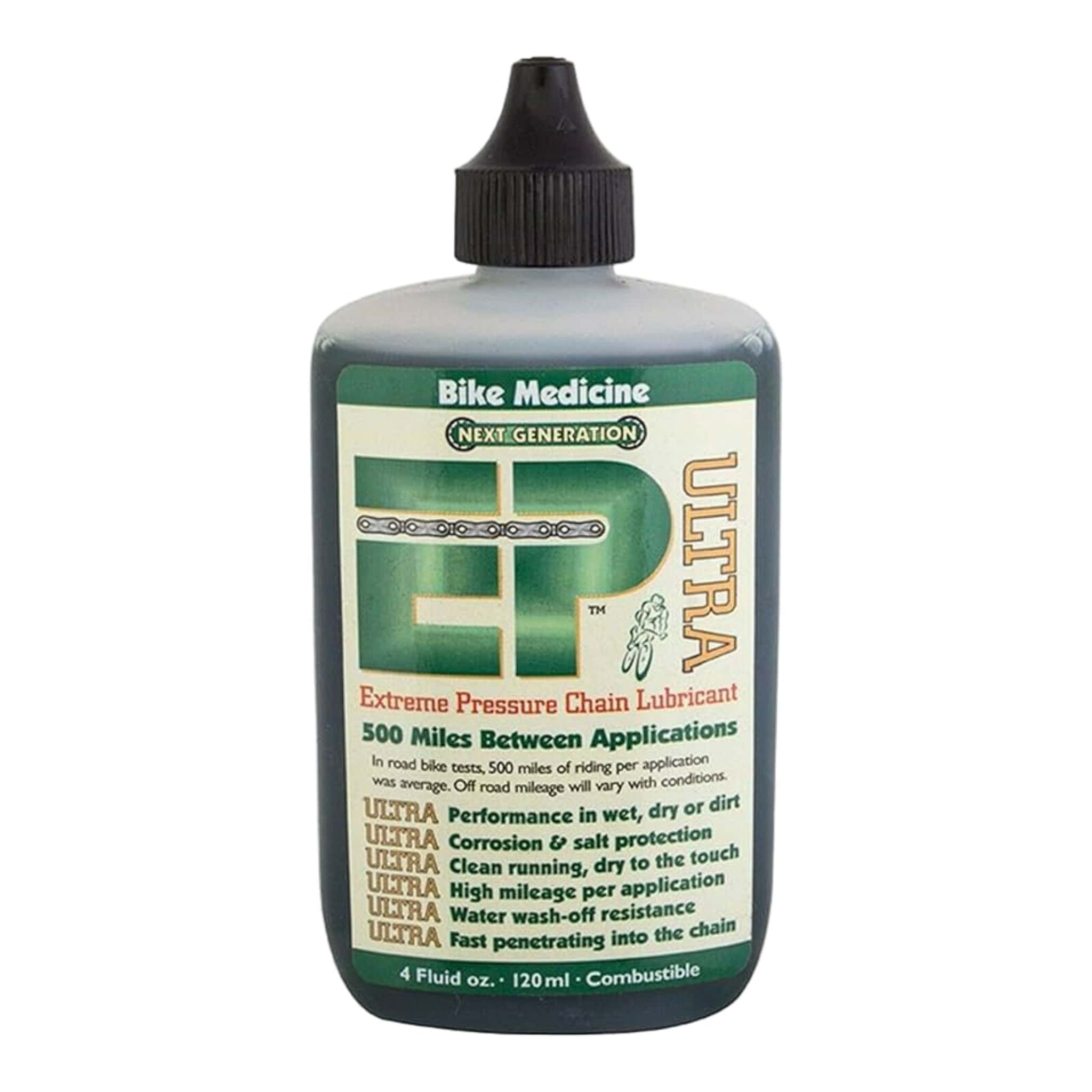 Bike Medicine EP Ultra Synthetic Chain Lube 120ml Accessories - Maintenance - Chain Lube