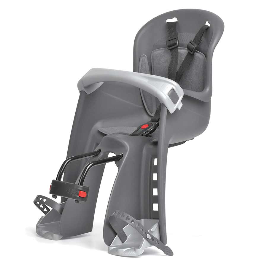 Bilby Jr Front Seater Polisport, Bilby JR, Front baby seat, Front bracket, Grey/Silver Baby Seats