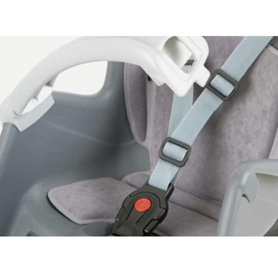 Bilby Jr Front Seater Polisport, Bilby JR, Front baby seat, Front bracket, Grey/Silver Baby Seats