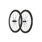 Black Inc FORTY FIVE Disc Wheelset Shimano HG Silver Parts - Wheels - Road