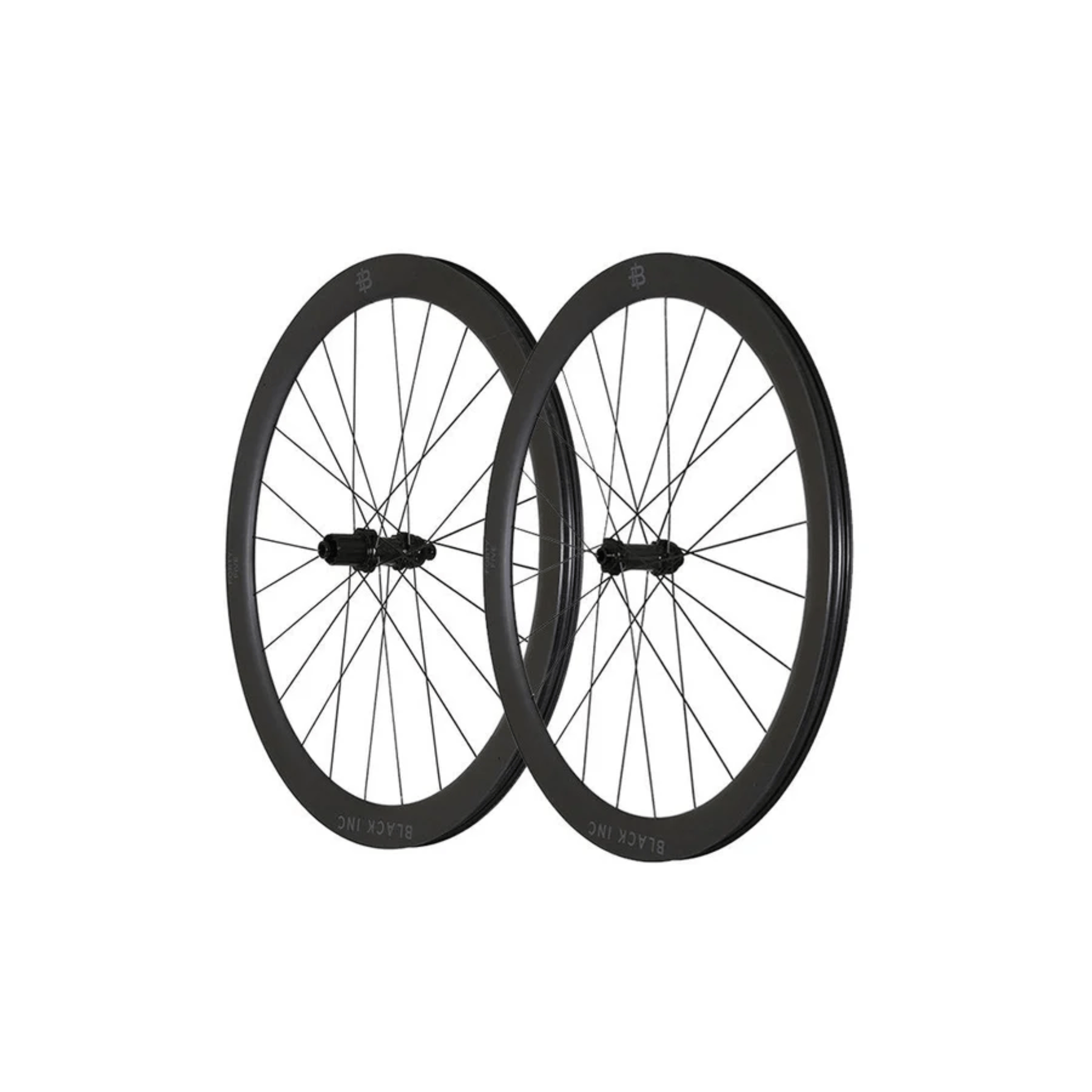 Black Inc FORTY FIVE Disc Wheelset Shimano HG Silver Parts - Wheels - Road