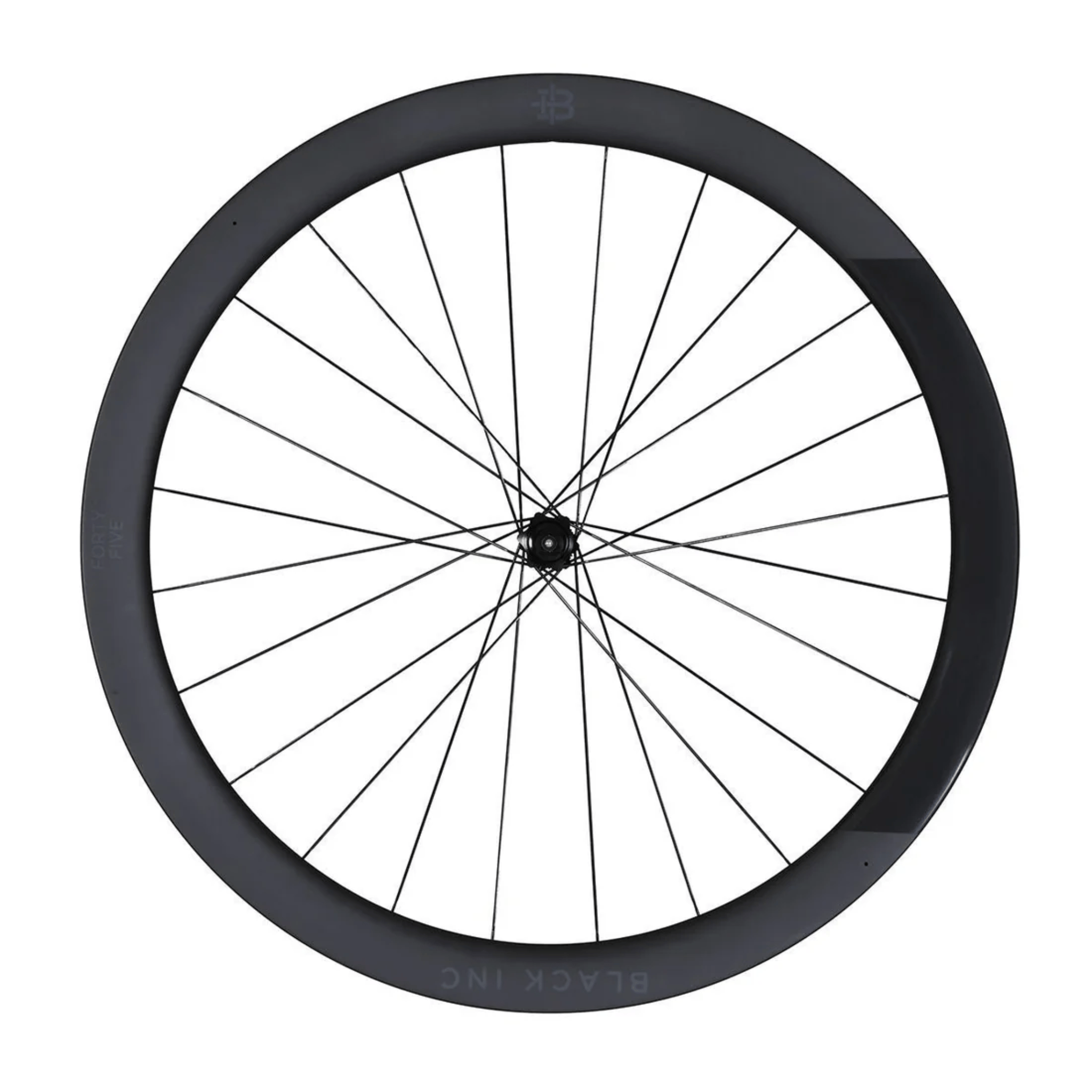 Black Inc FORTY FIVE Disc Wheelset Shimano HG Silver Parts - Wheels - Road