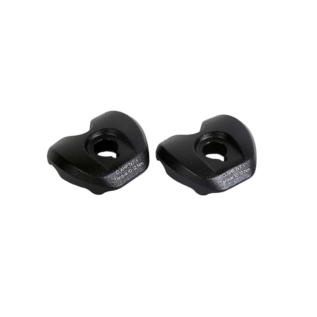 Black Inc Seatpost Outer Rail Clamp Set 7x7 Parts - Saddles