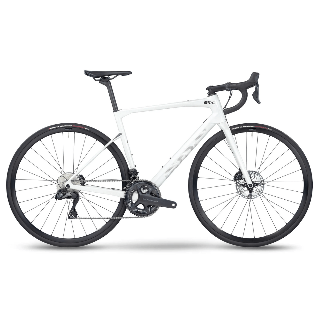 BMC Roadmachine THREE Metallic Off-White/Black / 47 Bikes - Road