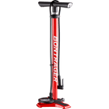 Bontrager Dual Charger Floor Pump Red Accessories - Pumps