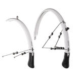 Bontrager NCS Fender Set White / 700c x 28-35mm, Front and Rear Accessories - Fenders