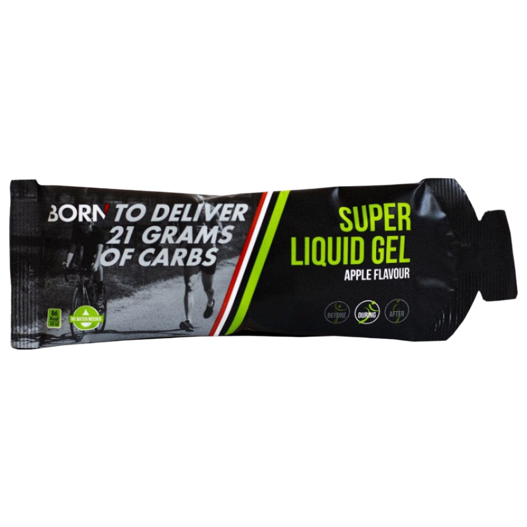 Born Super Liquid Gel - 12 Pack Apple Other - Nutrition - Gels & Shots
