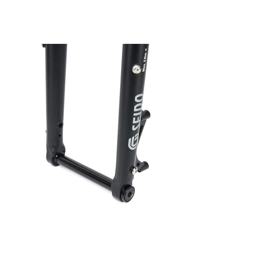 BPS Seido, BPS, Fork, 700C/27.5'', 1-1/8''-1.5'', 15x110mm TA, Rake: 51mm, Black Rigid Forks