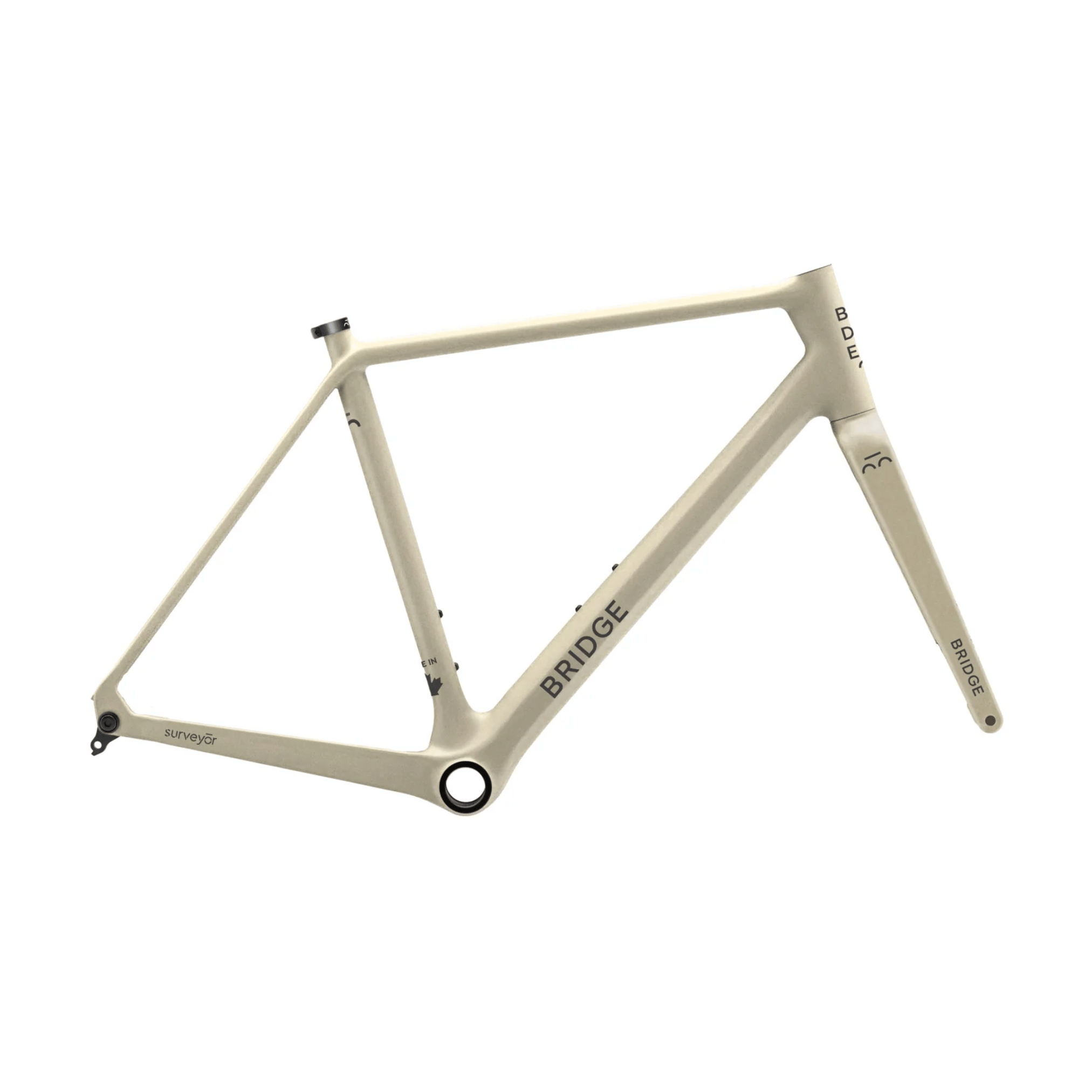 Bridge Surveyor Frameset Deep Sand / Minimal / 51 Bikes - Frames - Road