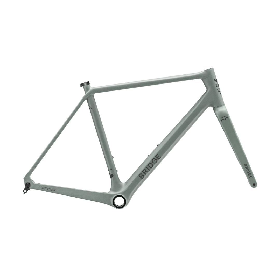 Bridge Surveyor Frameset Dried Sage / Minimal / 51 Bikes - Frames - Road
