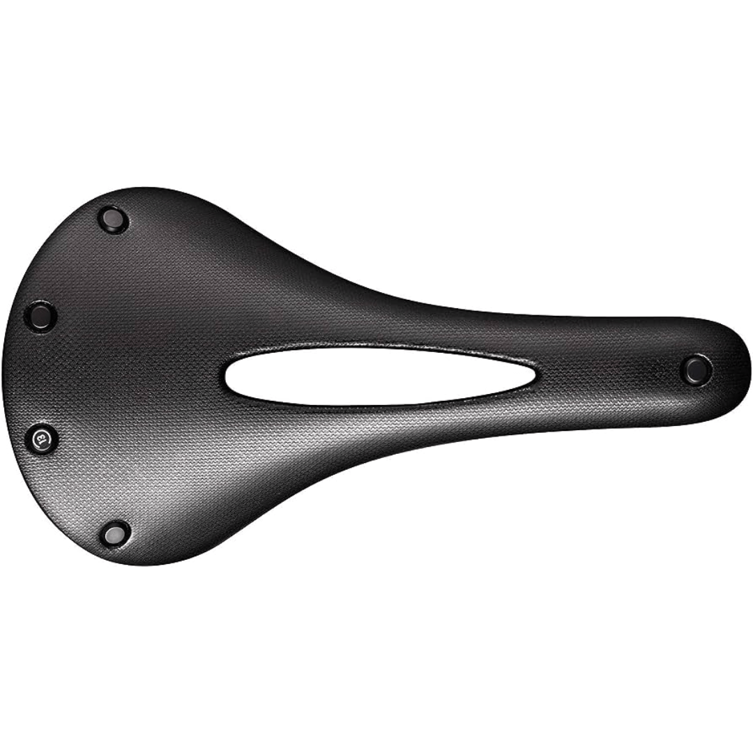 Brooks C13 Carved Saddle Black / 132mm Road Saddles