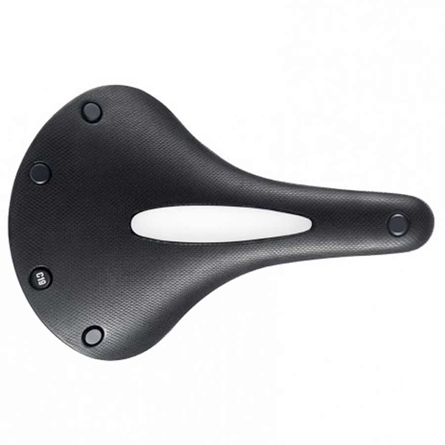 Brooks C19 Carved All Weather Brooks, C19 Carved All Weather, Saddle, 275 x 184mm, Unisex, Black Parts - Saddles