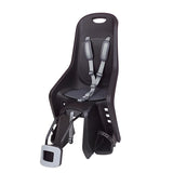 Bubbly Maxi + FF Polisport, Bubbly Maxi + FF, Baby Seat, On frame, Black/Dark Grey, Black Baby Seats