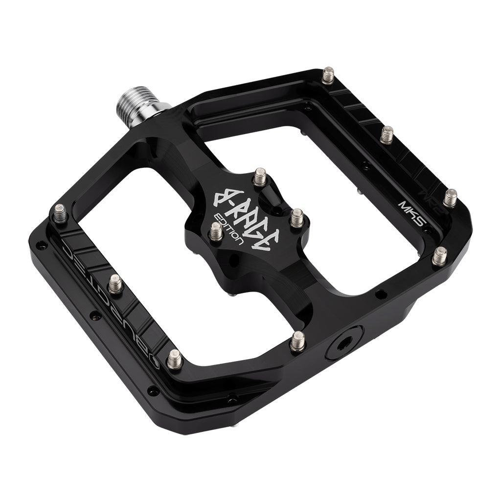 Burgtec Penthouse MK5 B-Rage Edition Pedals Burg Black Parts - Pedals - Mountain - Flats