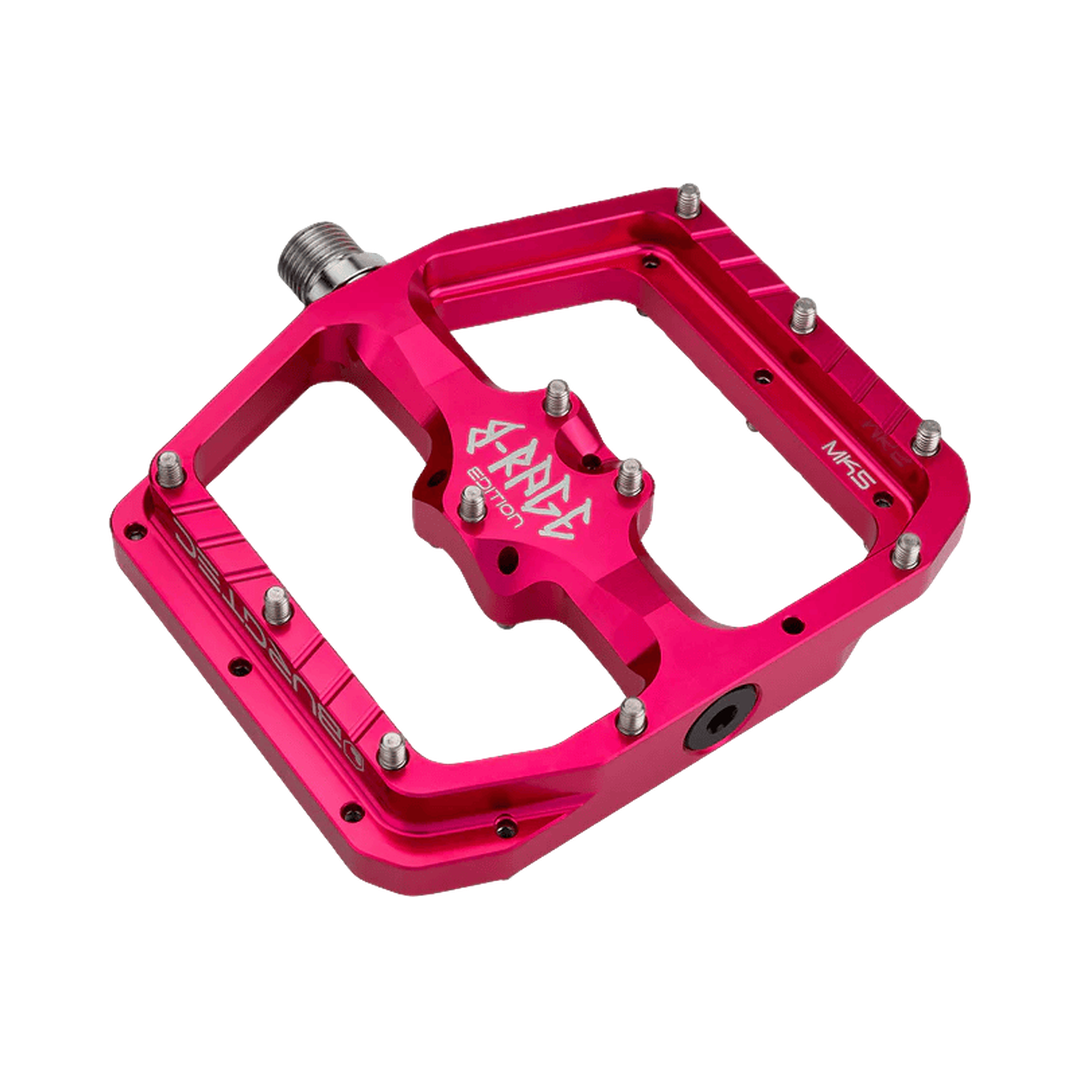 Burgtec Penthouse MK5 B-Rage Edition Pedals Pink Parts - Pedals - Mountain - Flats