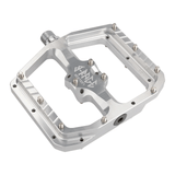 Burgtec Penthouse MK5 B-Rage Edition Pedals Silver Parts - Pedals - Mountain - Flats
