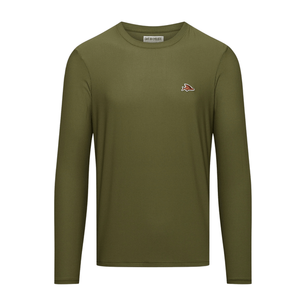 【Cafe du cycliste】AmbreロングTシャツ (Sサイズ) Café du Cycliste Ambre Men's Long Sleeve T-Shirt – Bici
