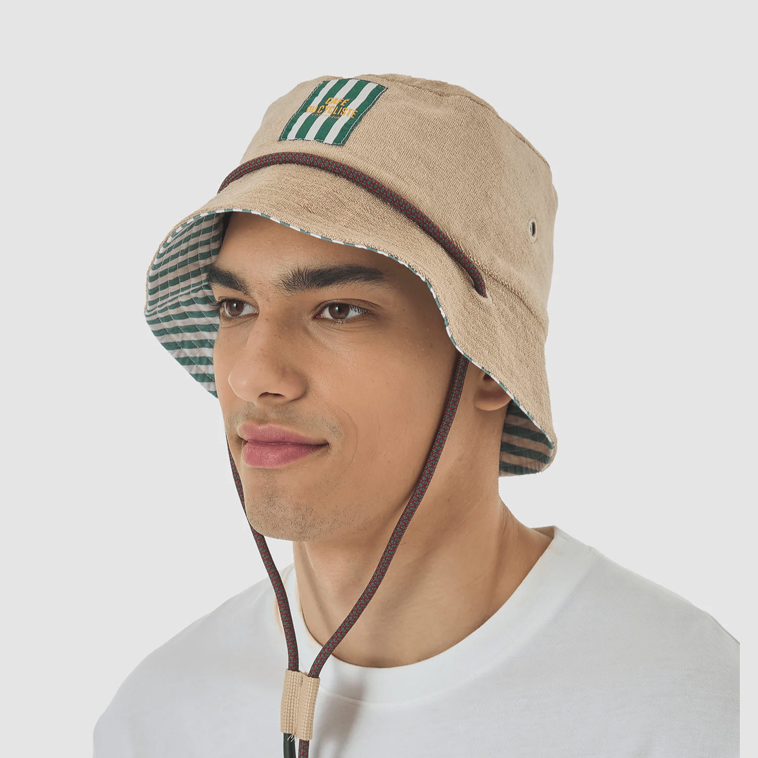 Café du Cycliste Brigitte Bucket Hat Sand Apparel - Clothing - Casual Hats