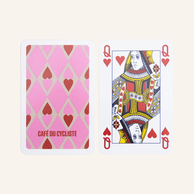 Café du Cycliste Deck of Cards Rosa Unclassified