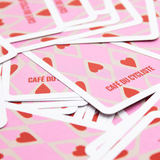Café du Cycliste Deck of Cards Rosa Unclassified